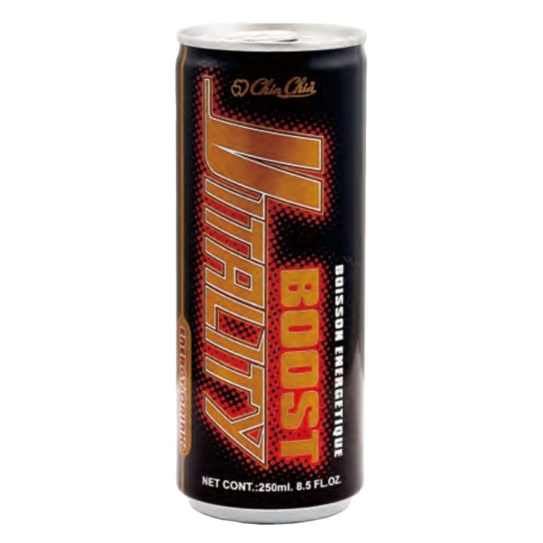 Chin Chin- CANNED VITALITY BOOST ENERGY DRINK (SLIM CAN) 250ml