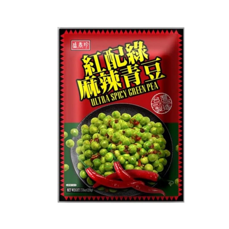 盛香珍- 麻辣青豆(紅配綠) 220g
