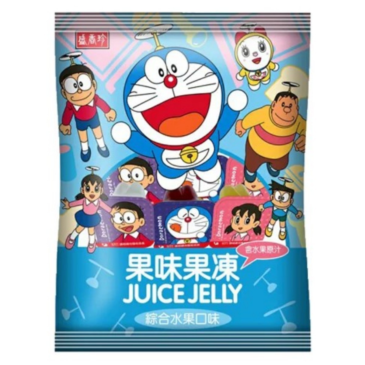 SHJ- Doraemon fruit juice jelly 420g
