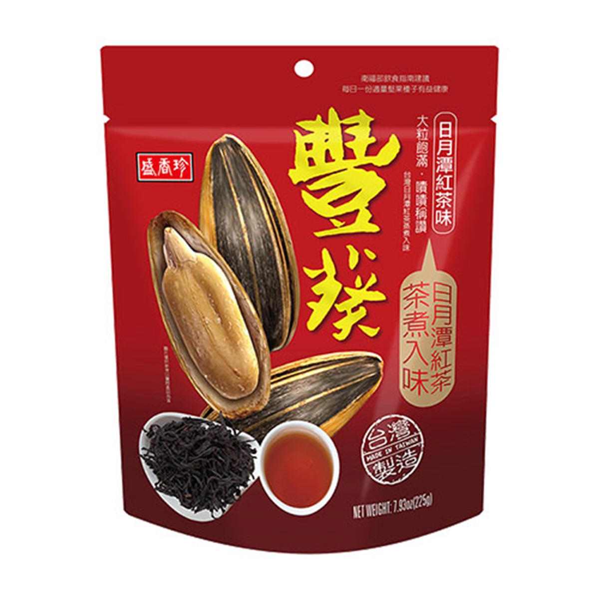 盛香珍- 豐葵香瓜子 -日月潭紅茶風味 225g