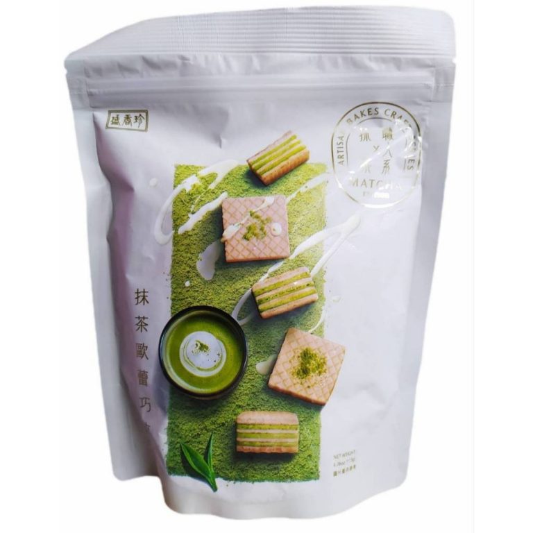 盛香珍- 抹茶歐蕾巧克酥 115g