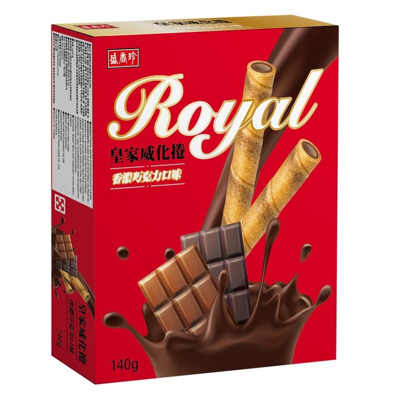 SHJ- Royal Wafer Rolls (Rich Chocolate) 140g