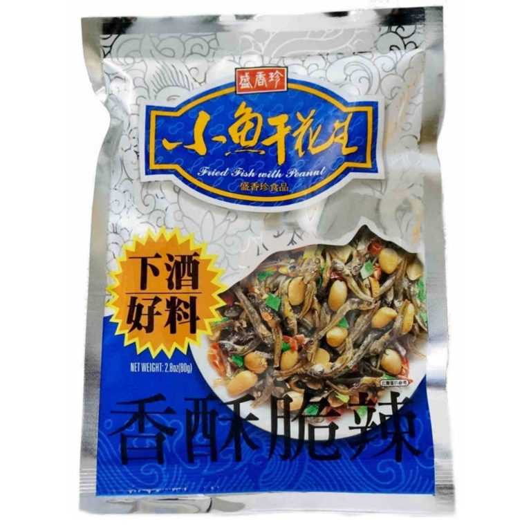 盛香珍- 小魚干花生 80g