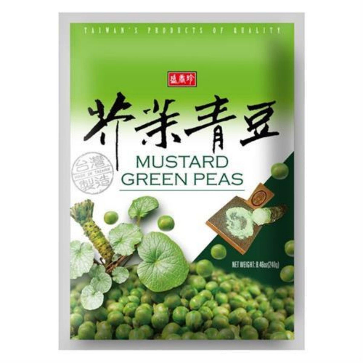 盛香珍- 芥末青豆 240g