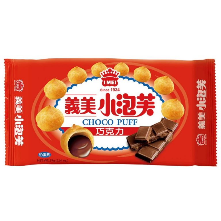 義美- 小泡芙-巧克力 57g