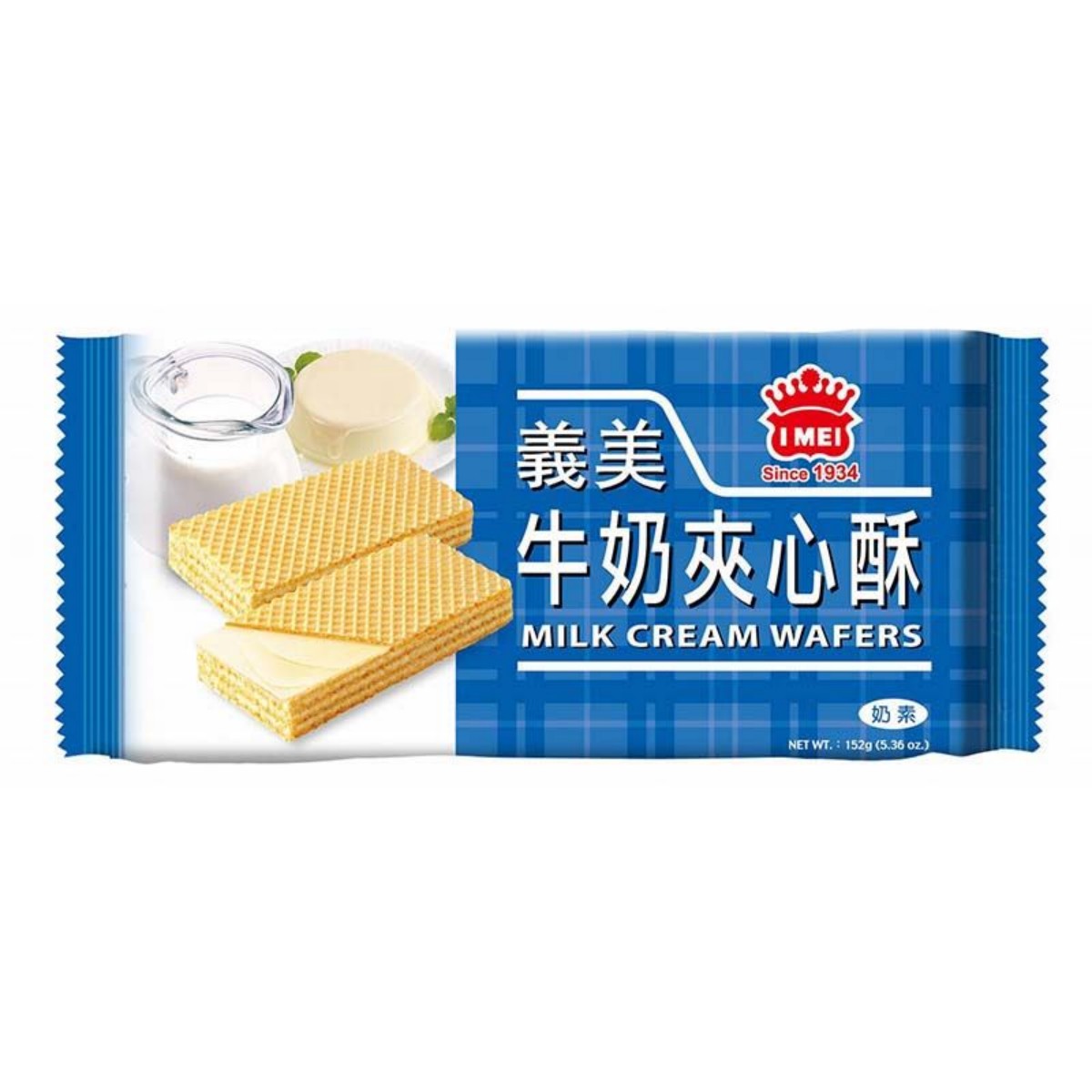 I-MEI- Milk Cream Wafers 152g