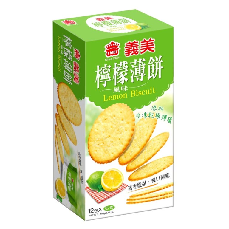 義美- 檸檬風味薄餅量販包 240g