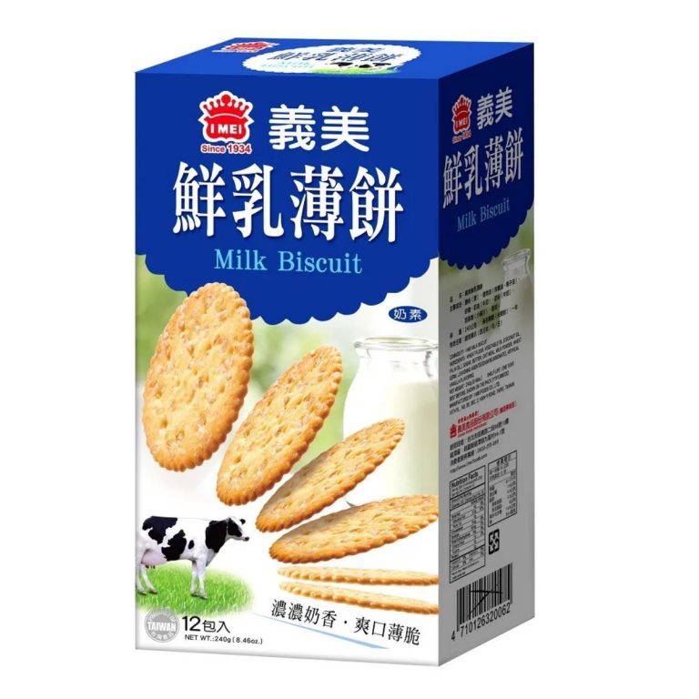 義美- 鮮乳薄餅量販包 240g