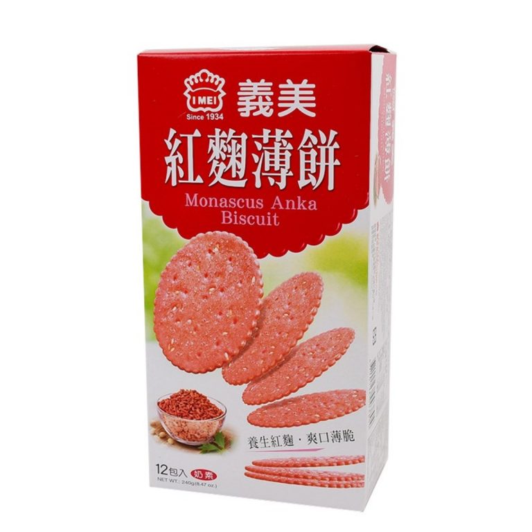 義美- 紅麴養生薄餅量販包 240g