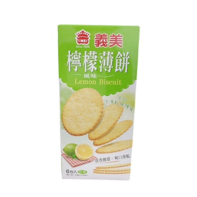 義美- 檸檬風味薄餅 120g