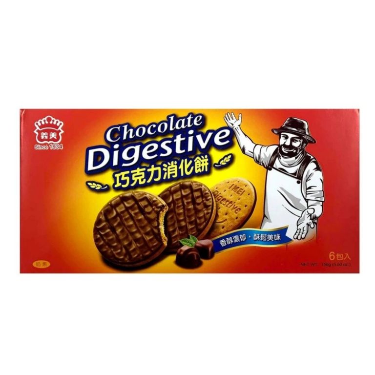 I-MEI- Chocolate Digestive Biscuits 156g