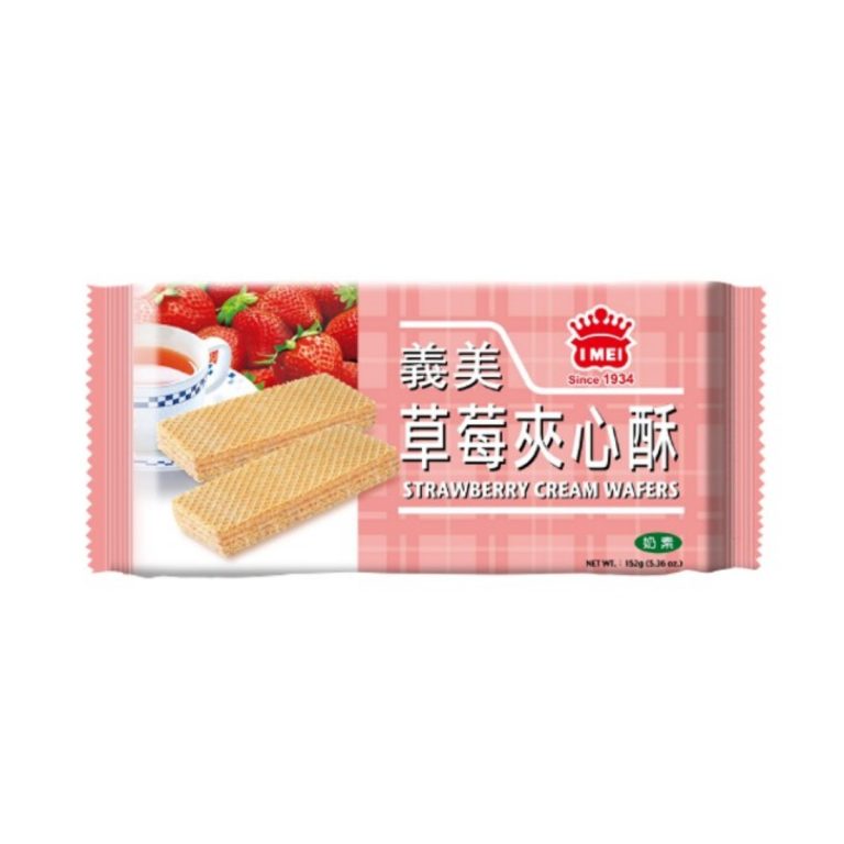 義美- 夾心酥-草莓 152g