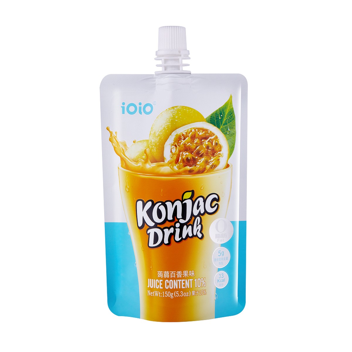 iOiO- Super tasty Passion Fruit Konjac Jelly 150g