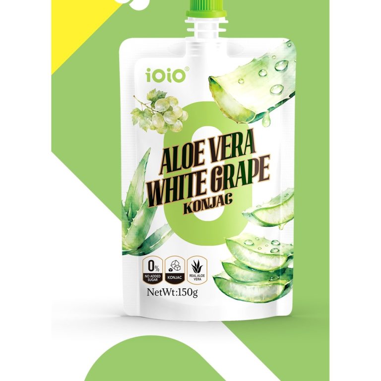 iOiO- 蘆薈白葡萄蒟蒻 150g