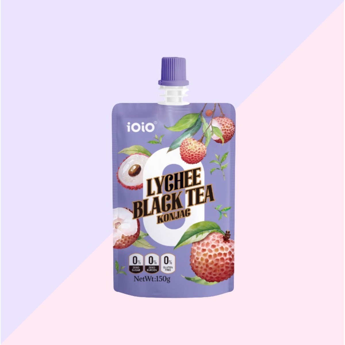 iOiO- 荔枝紅茶蒟蒻 150g