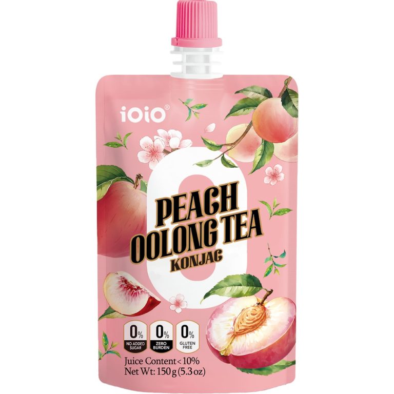 iOiO- 蜜桃烏龍茶蒟蒻 150g