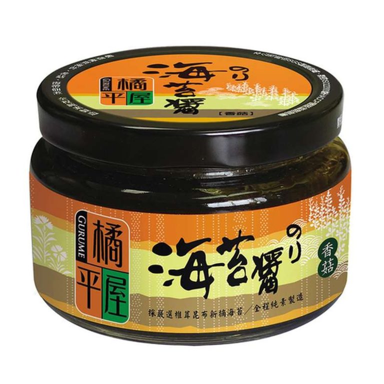 橘平屋- 海苔醬(原味香菇) 150g