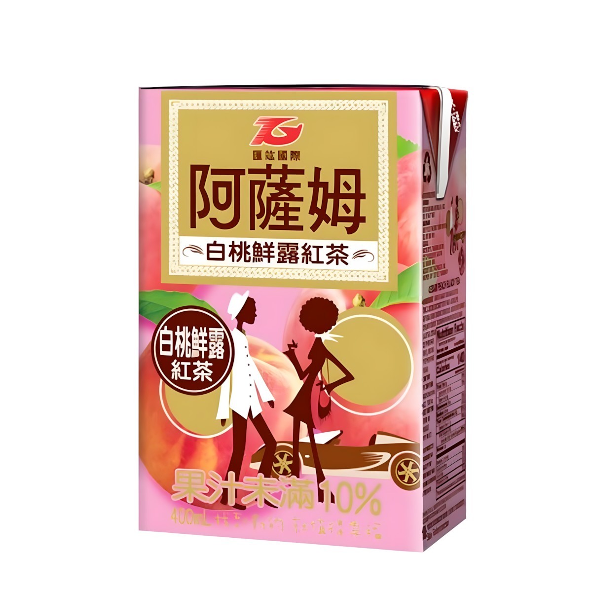 阿薩姆- 白桃鮮露紅茶 400ml