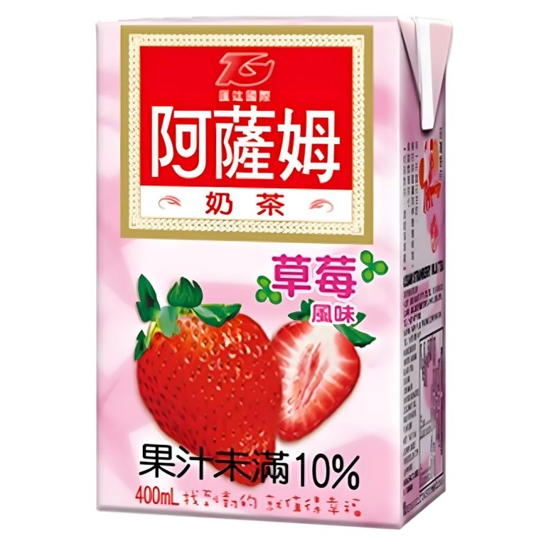 Assam- Milk Tea - Strawberry Flavor 400ml