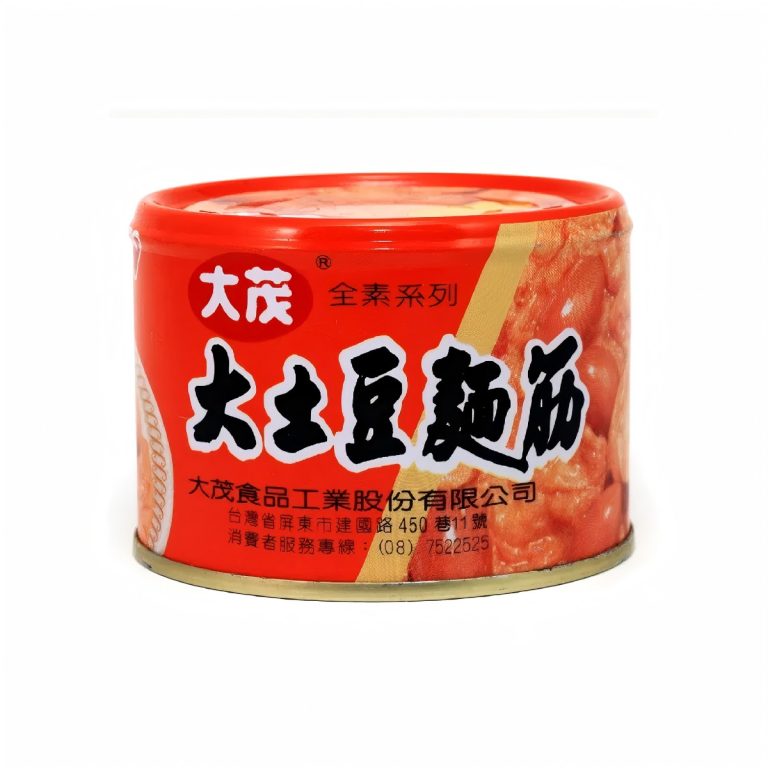 Tomo Foods- Fried Gluten with Peanuts (Tin Can) 170g