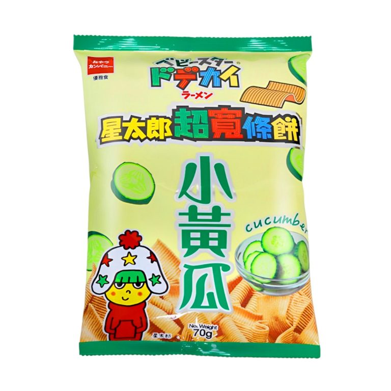 星太郎- 超寬條餅-小黃瓜風味 70g