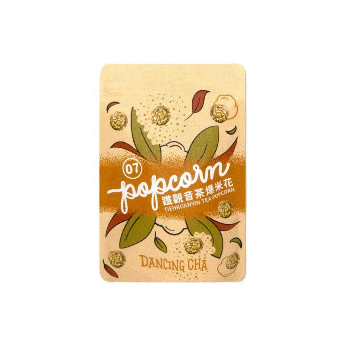 Dancing Chá- Tieguanyin Tea Popcorn 60g