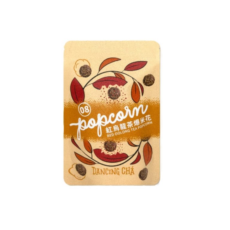 Dancing Chá- Red Oolong Tea Popcorn 60g