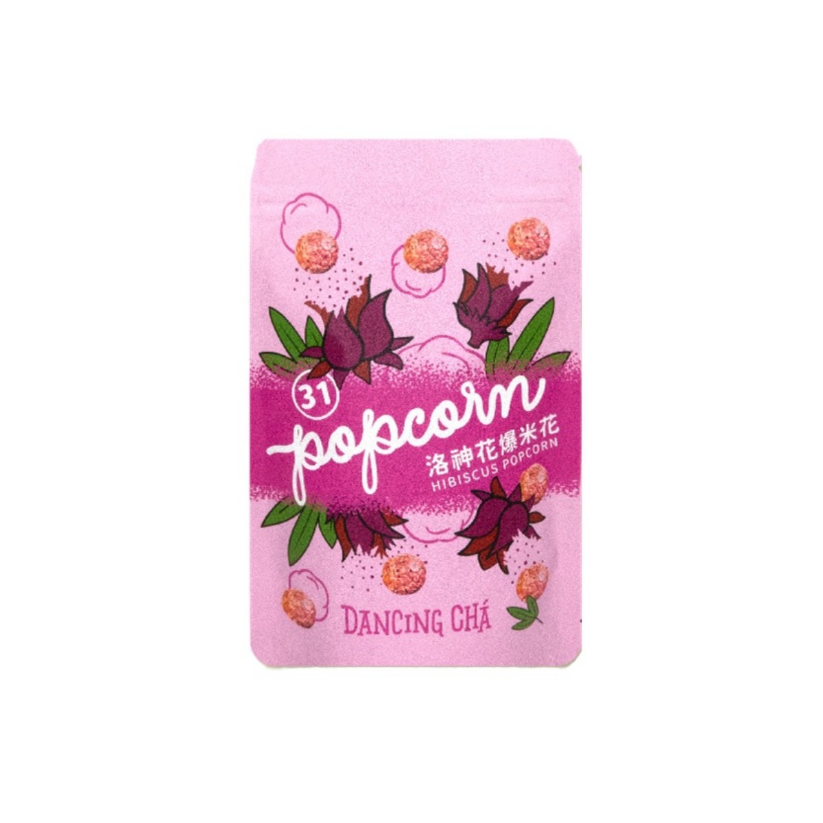 Dancing Chá- Roselle Popcorn 60g