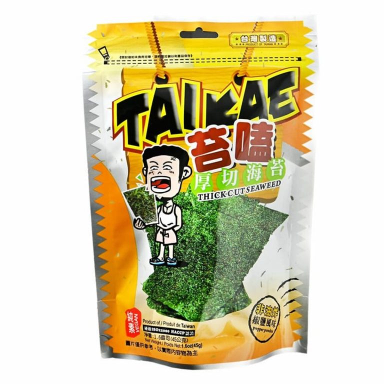 苔嗑- 厚切海苔 椒鹽風味 45g