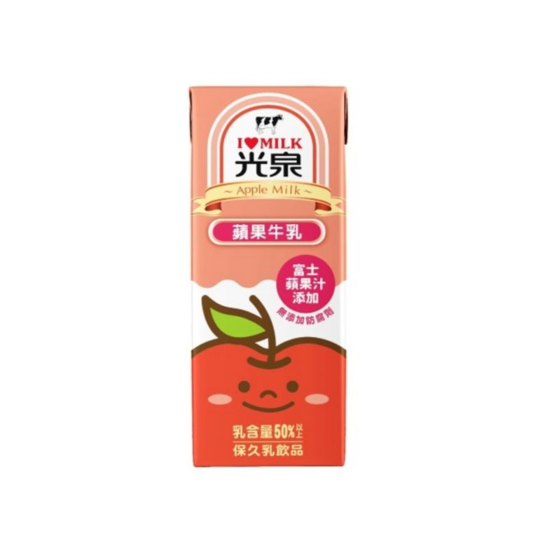 光泉- 蘋果牛乳 200ml