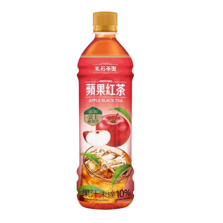 茉莉茶園- 蘋果紅茶 585ml