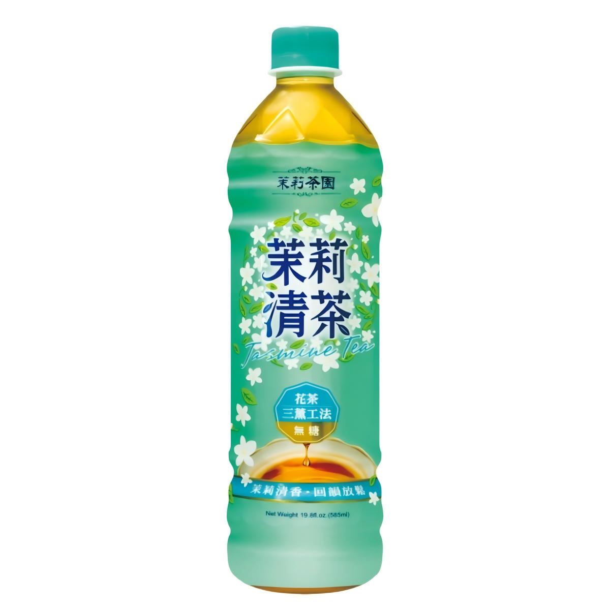 茉莉茶園- 無糖茉莉清茶 585ml