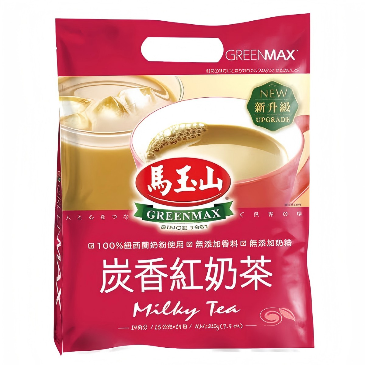 馬玉山- 炭香紅奶茶 15g*14入