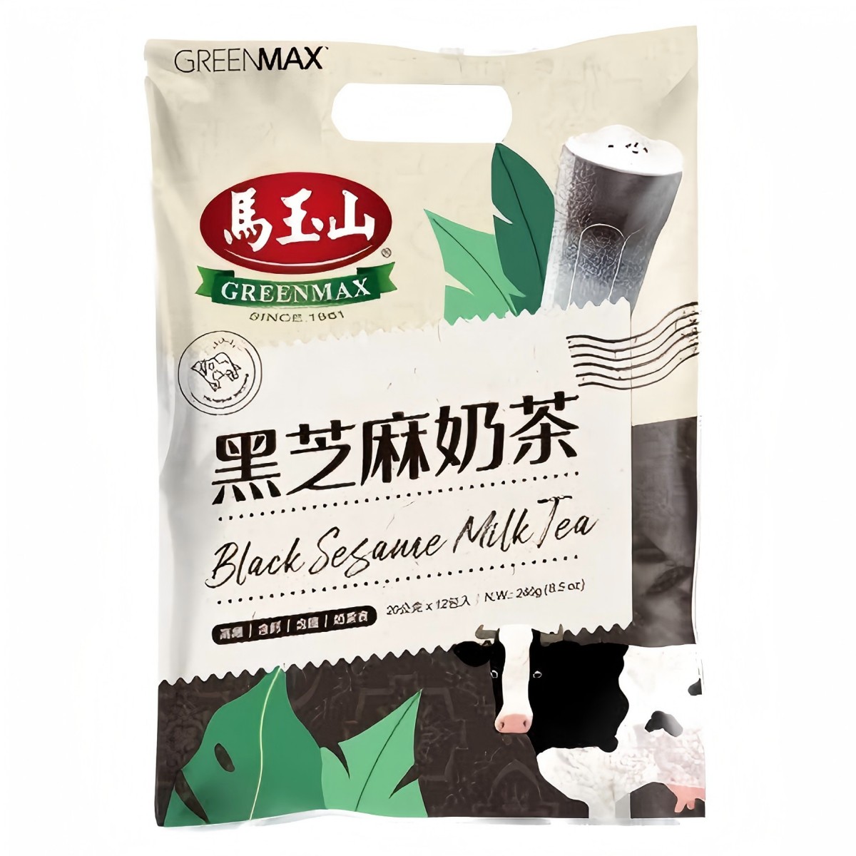 馬玉山- 黑芝麻奶茶 20g*12入