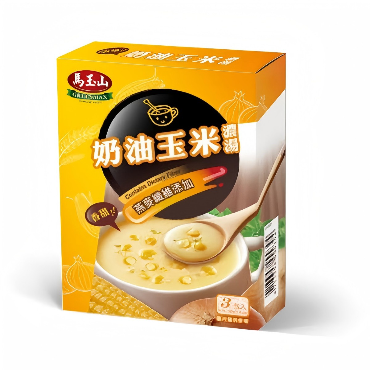 GREENMAX- Cream of Corn Soup 15g*3 pcs/boxes