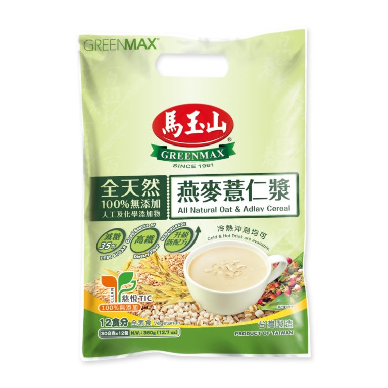 GREENMAX- Oat & Adlay Cereal 360g(30g*12)