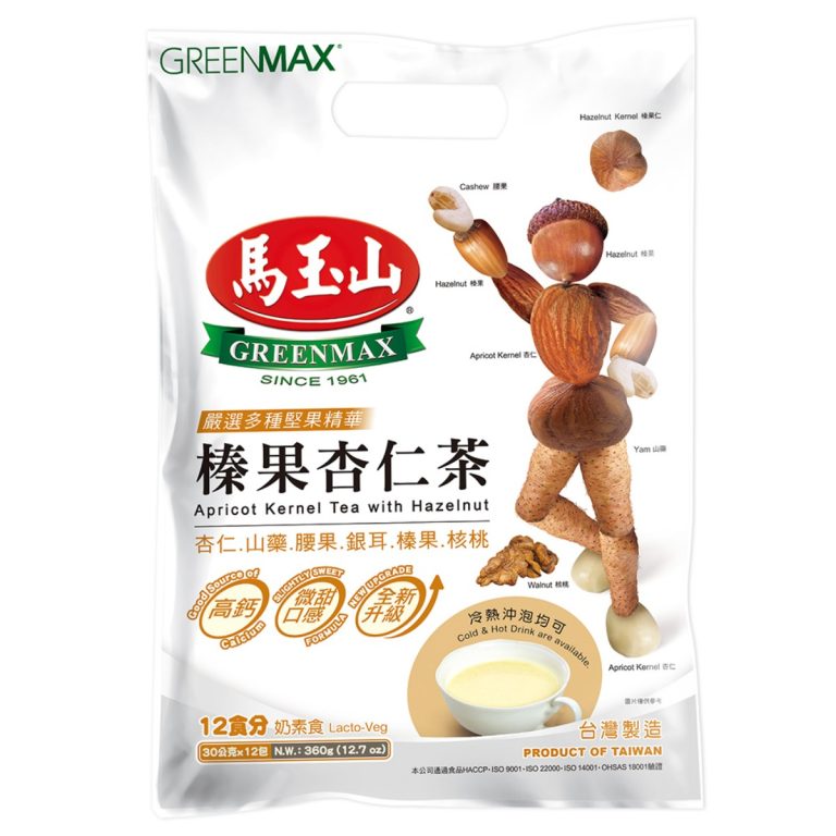 馬玉山- 榛果杏仁茶 360g(30g*12)