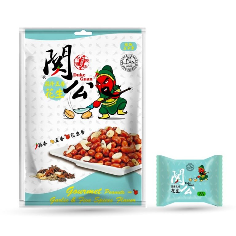 關公- 蒜片五香花生 20g*5