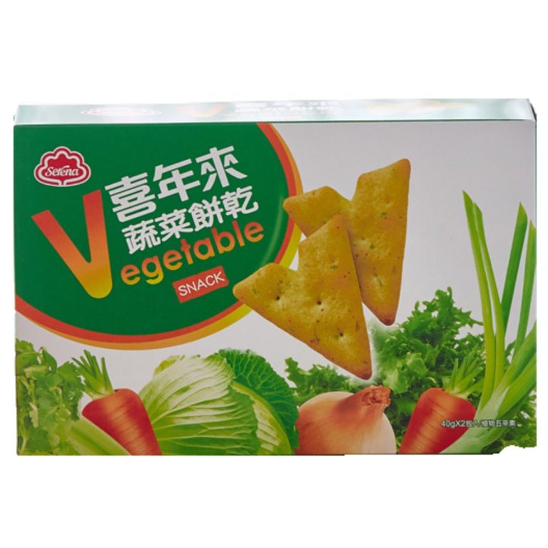 喜年來- 蔬菜餅乾(小) 50g
