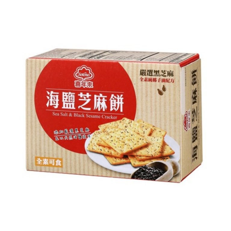 喜年來- 海鹽芝麻餅隨手包 72g