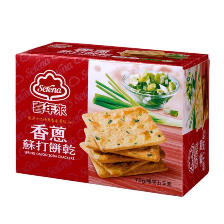 Serenafoods- Scallion Soda Crackers 75g