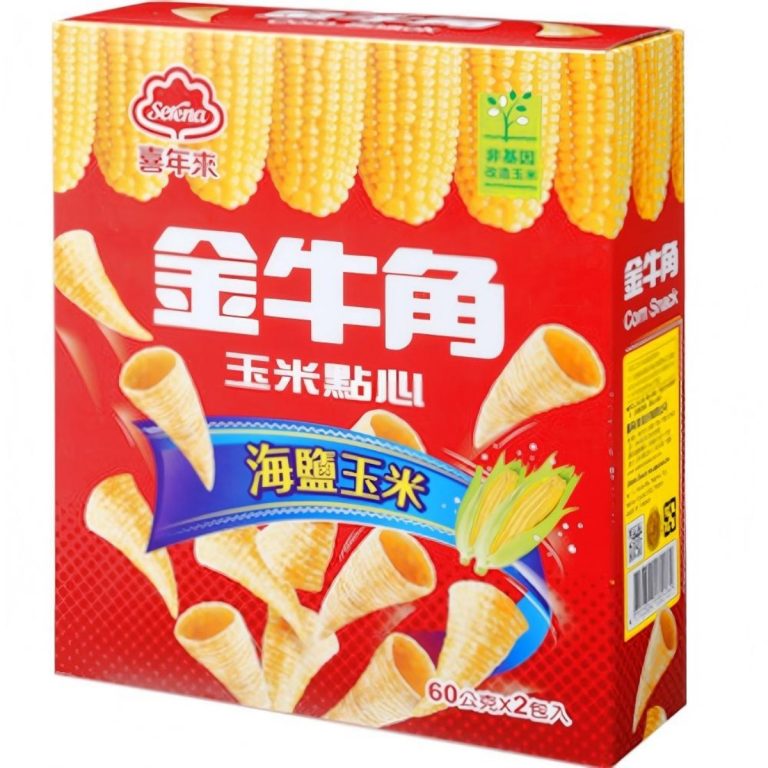 喜年來- 金牛角家庭號-海鹽玉米 120g