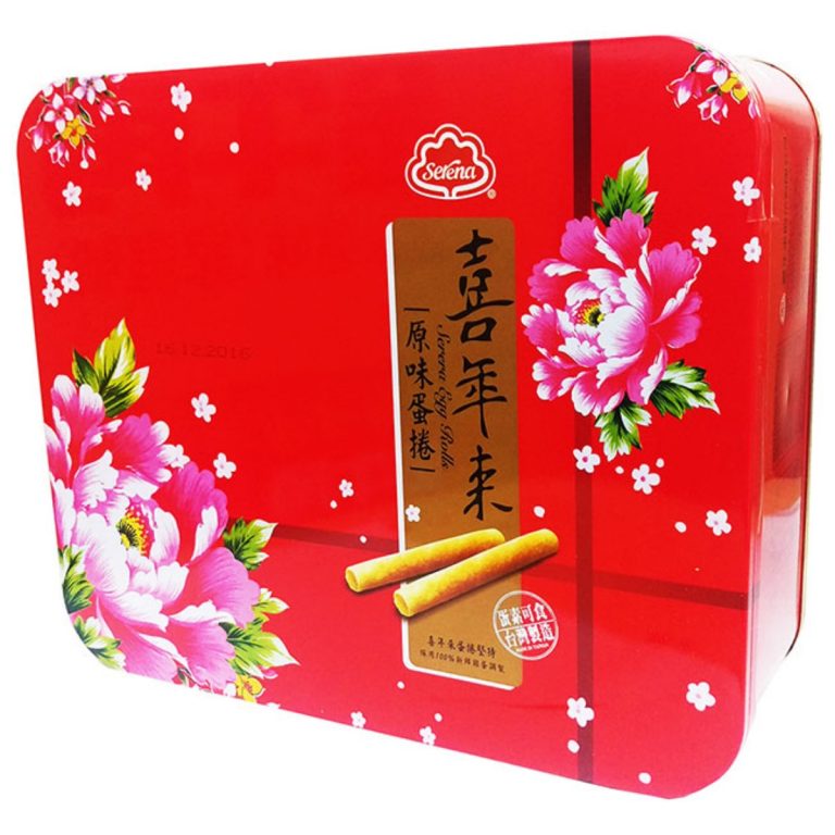 喜年來- 原味蛋捲新大方禮盒 384g