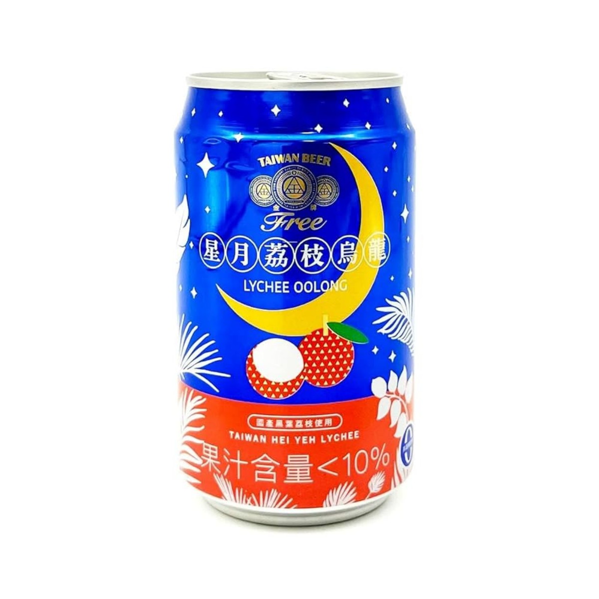 金牌FREE- ゴールドメダル ノンアルコールビールテイスト飲料 ライチ烏龍茶 330ml