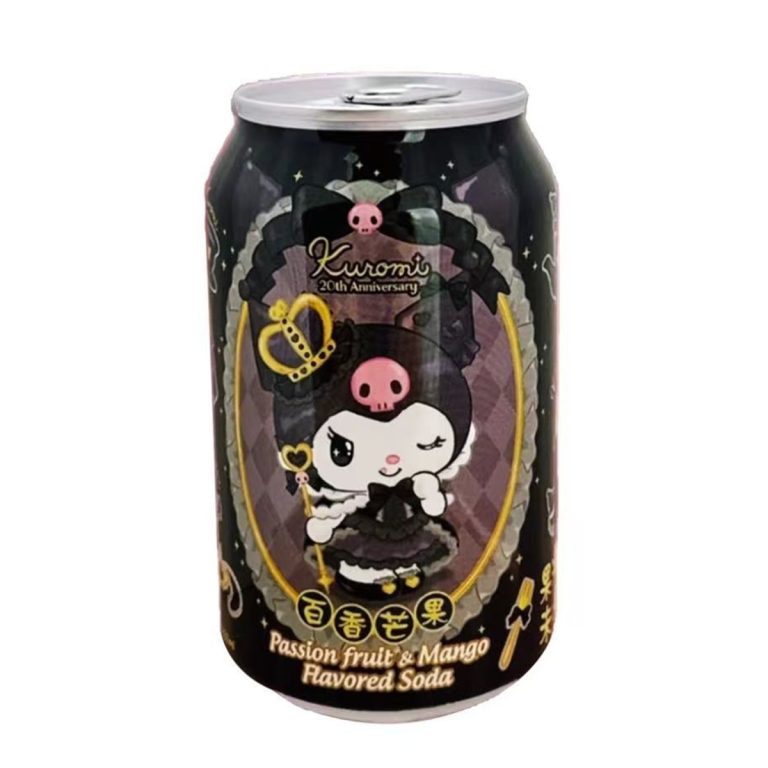雅蒙蒂- ハローキティ 白桃風味ソーダ 330ml