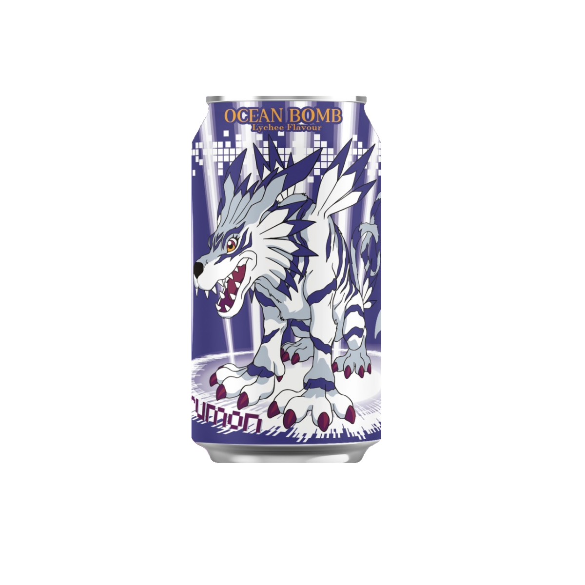 Ocean Bomb- ガルルモン ライチ風味炭酸水 330ml