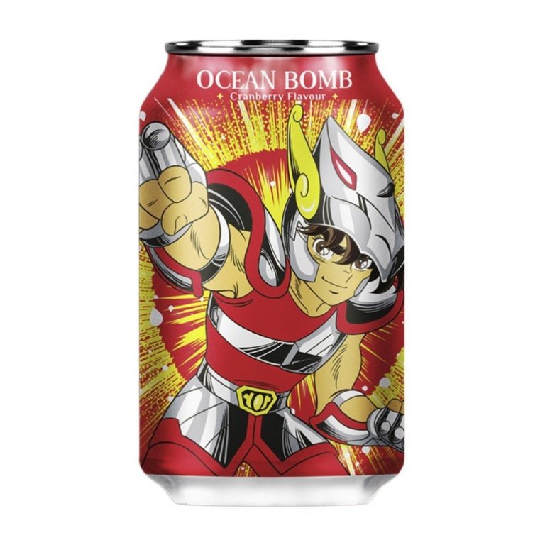 Ocean Bomb- 星矢 クランベリー風味炭酸水 330ml