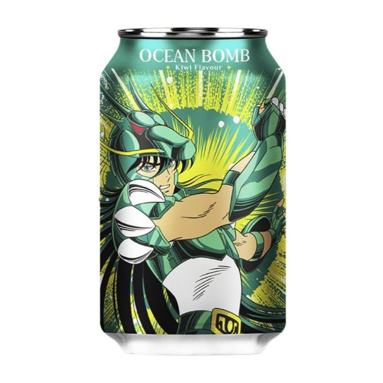 Ocean Bomb- 紫龍 キウイ風味炭酸水 330ml