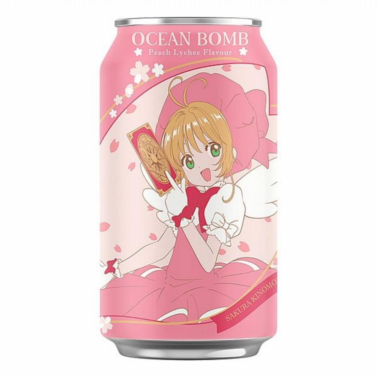 Ocean Bomb- カードキャプターさくら 白桃ライチ風味炭酸水 330ml
