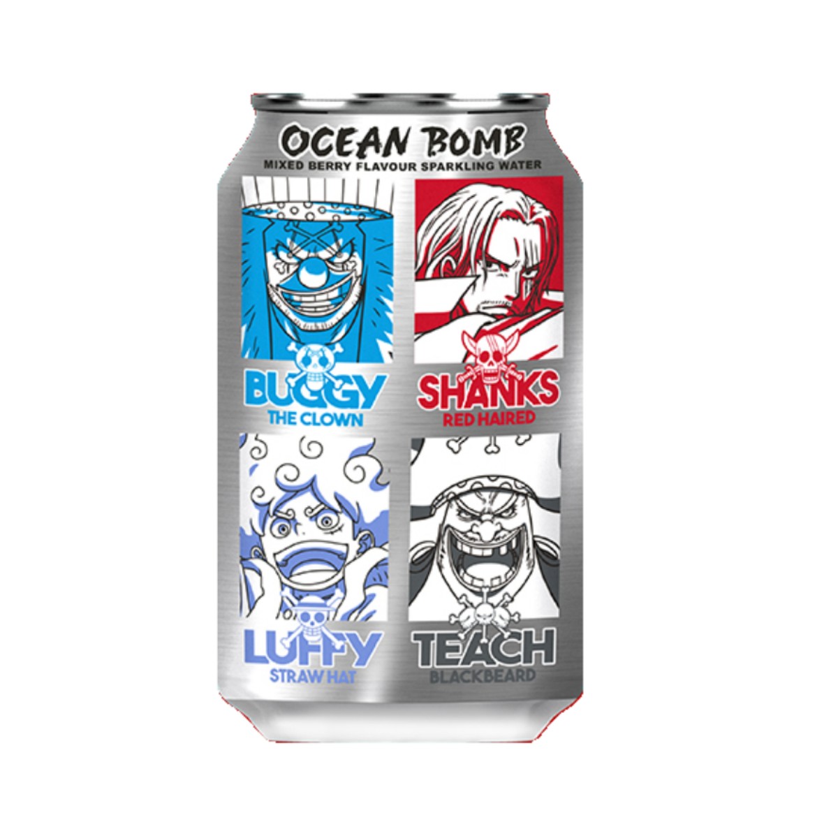 Ocean Bomb- 四皇 ミックスベリー風味炭酸水 330ml